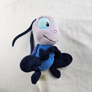 Disney Store Mulan Movie Cri-Kee Cricket Plush Stuffed Animal Beanie Toy Doll